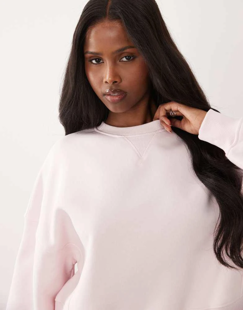 GINA TRICOT Gina Tricot mix and match crew neck sweater in pink 3