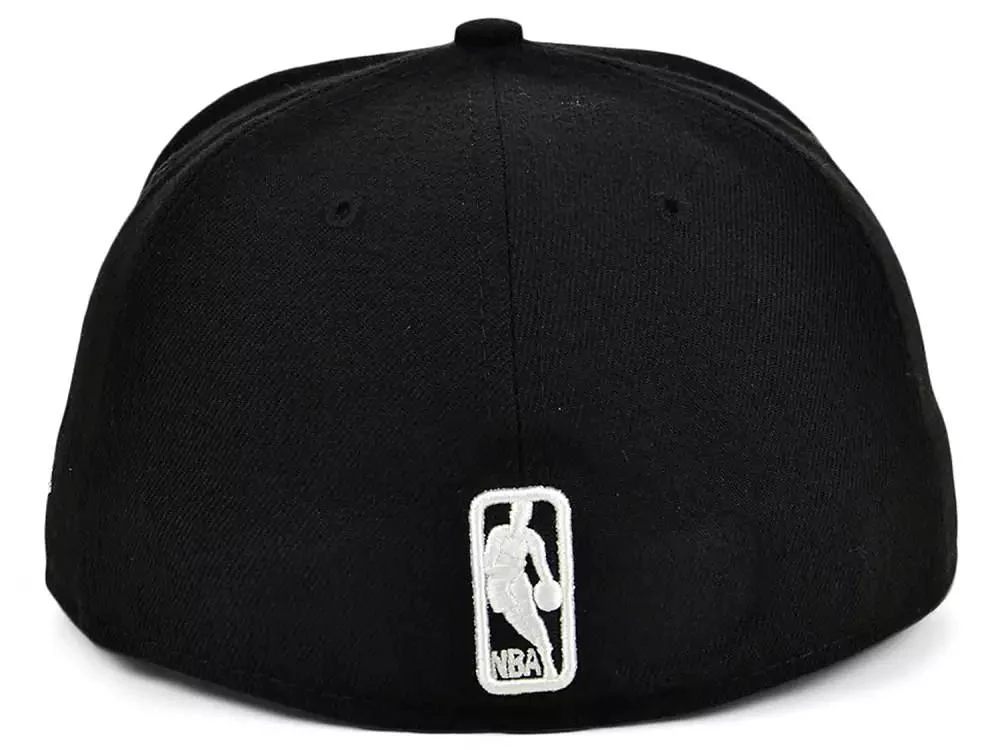 New Era Miami Heat Black White 59FIFTY Cap 3