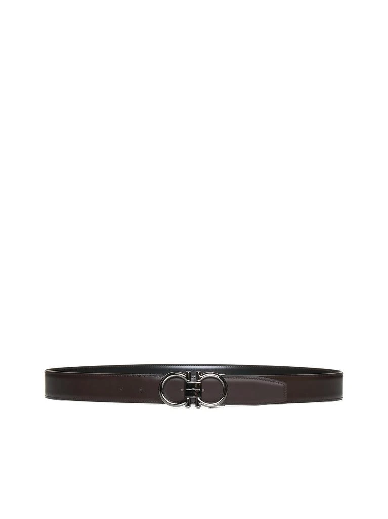 Salvatore Ferragamo FERRAGAMO | Reversible and adjustable Gancini belt | Man | 90 3