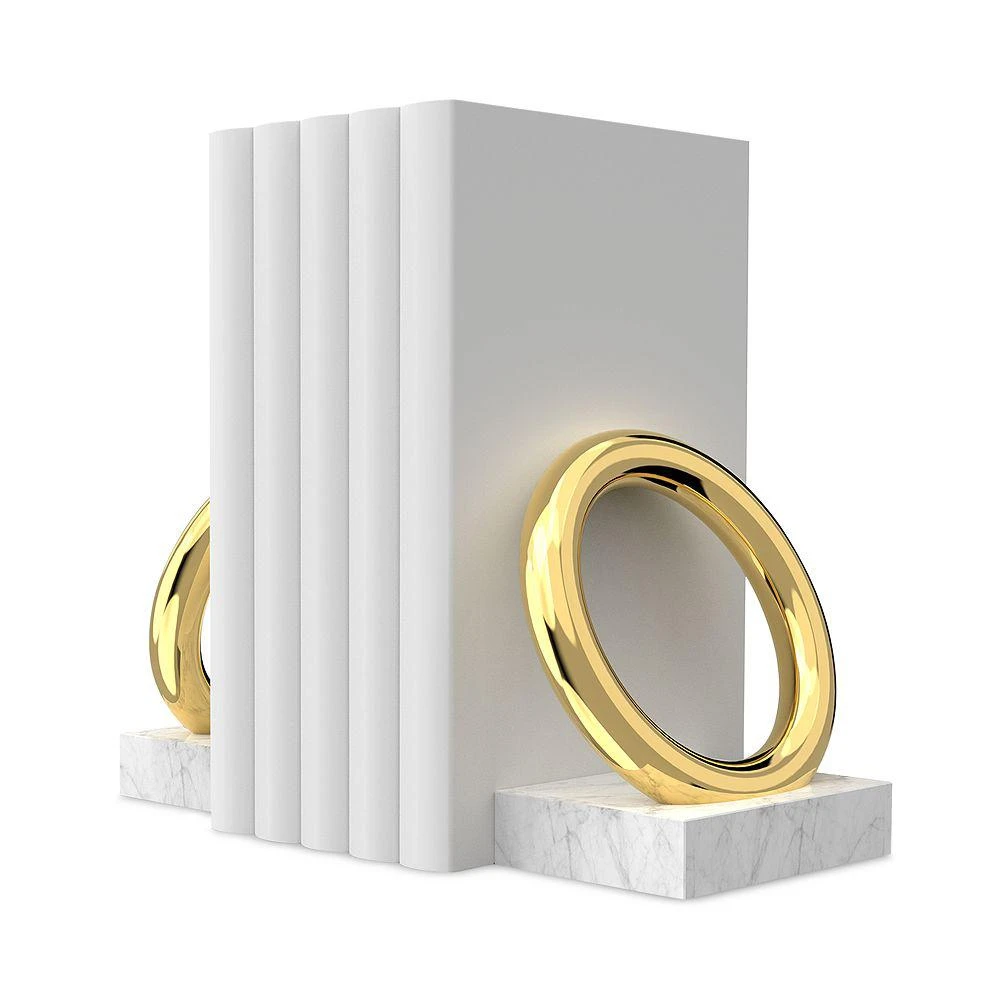 ANNA New York Ring Bookends, Set of 2 1
