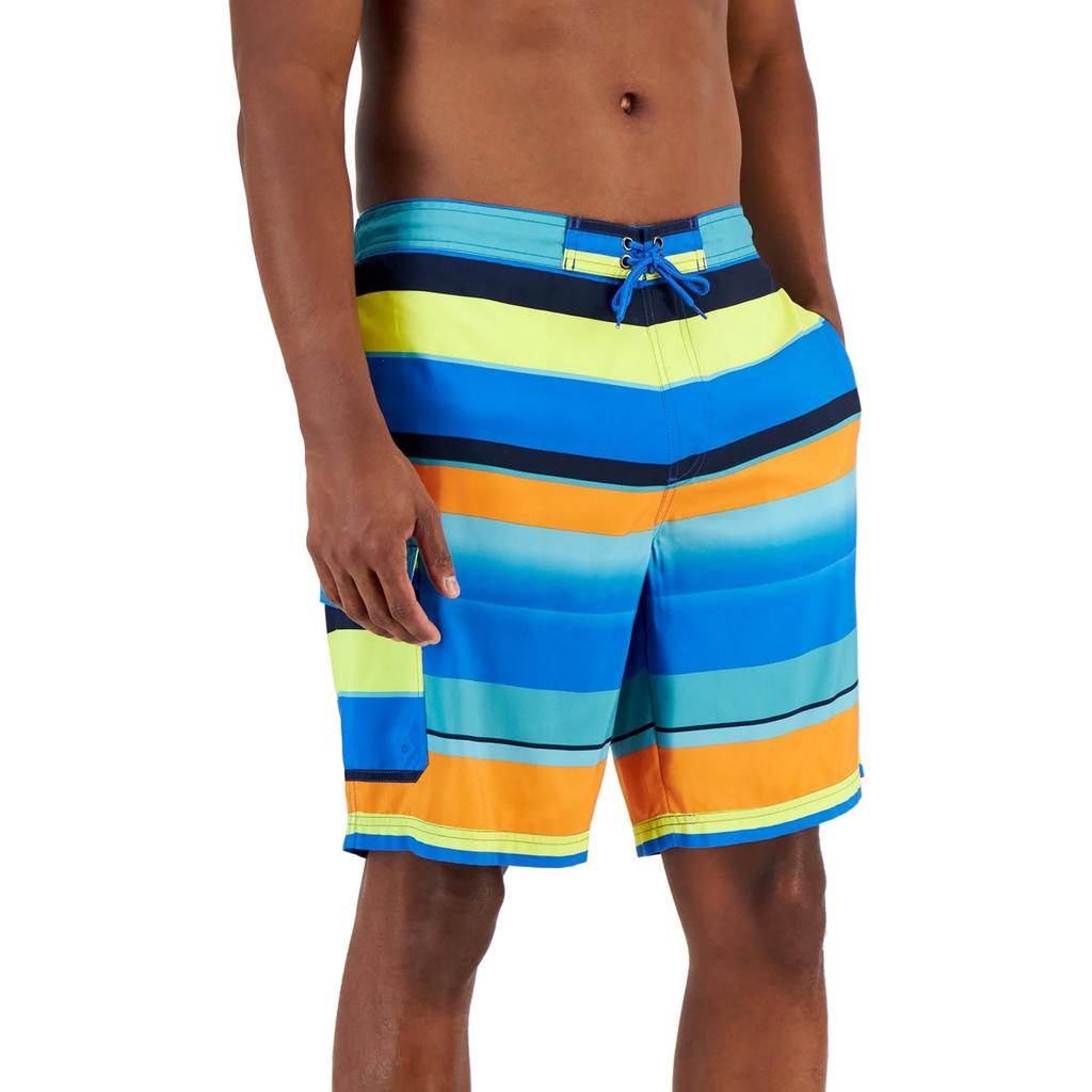 Club Room Mens Polyester Swim Trunks