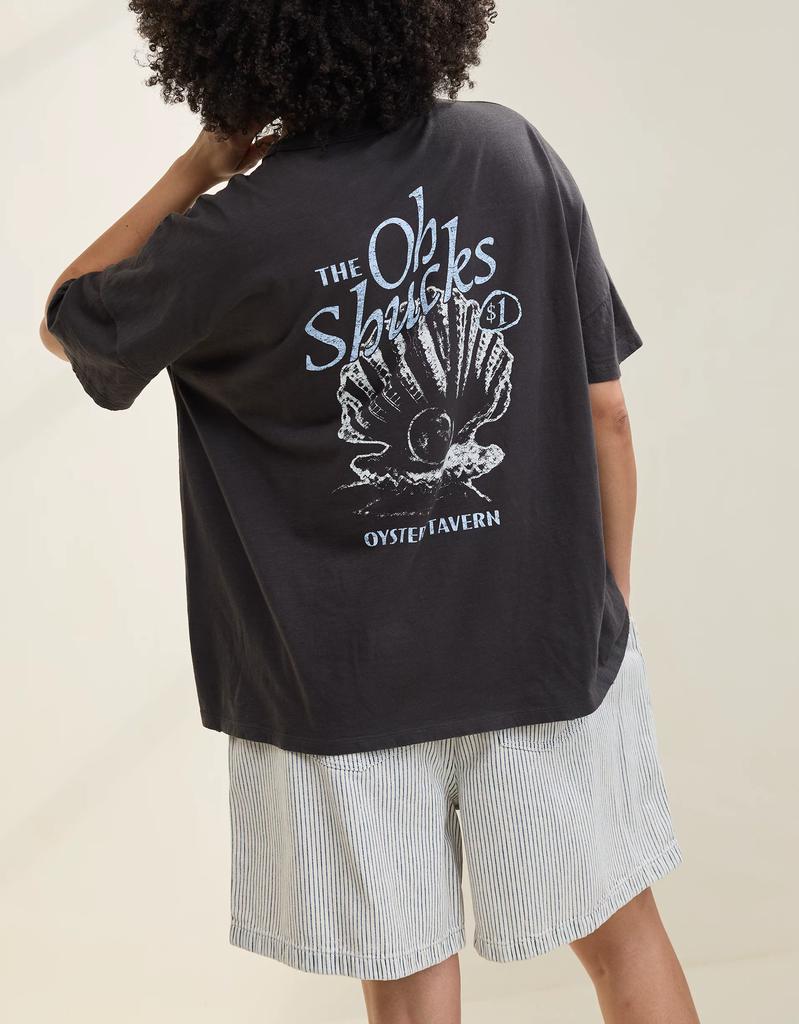 Aerie Aerie Oversized Crew Boyfriend T-Shirt