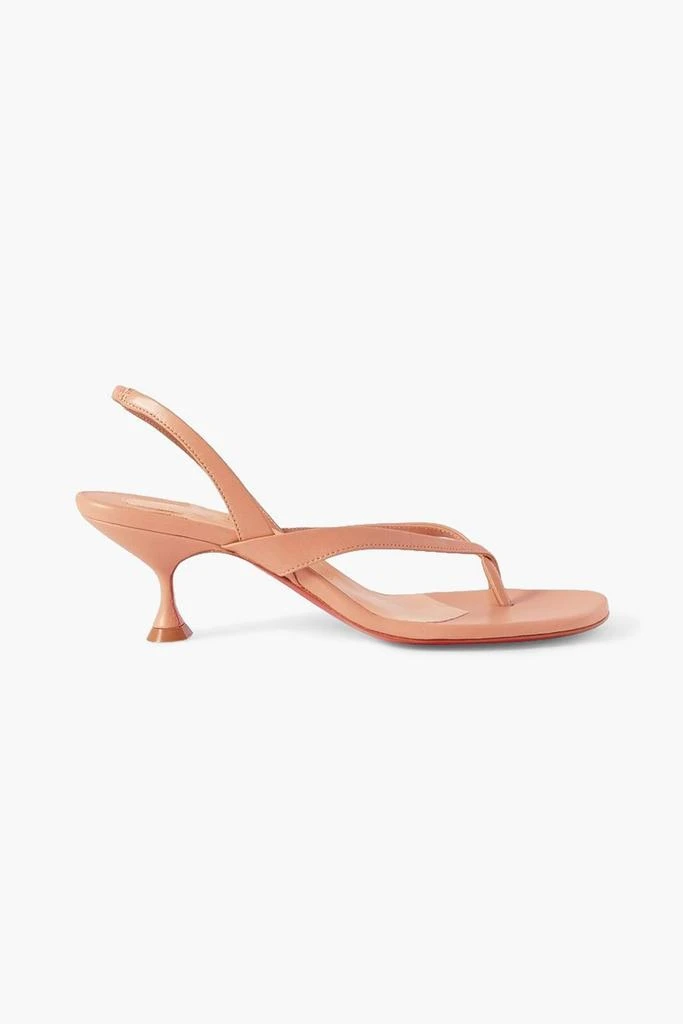Christian Louboutin Taralita 55 leather slingback sandals 1