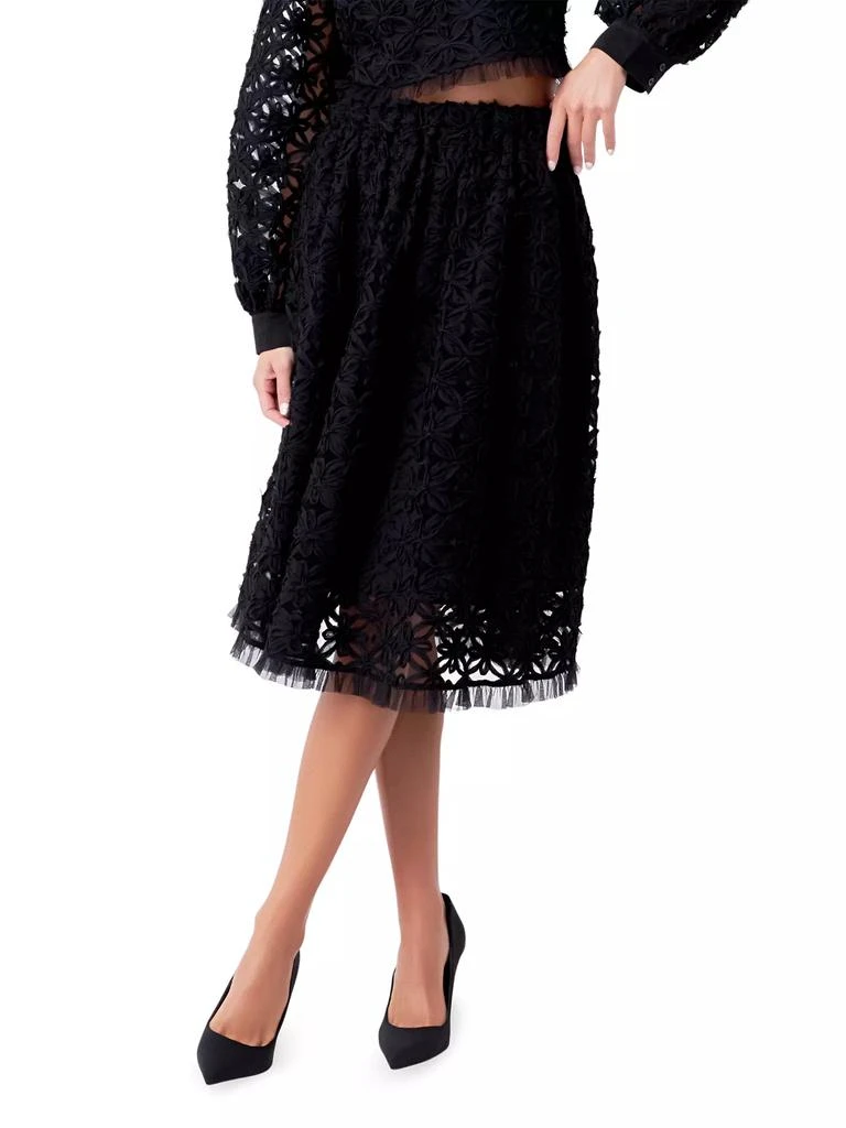 Endless Rose Floral Lace Midi Skirt 3