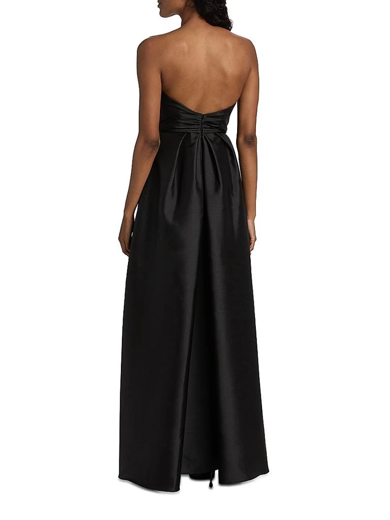 Vera Wang Bride Women's Laval Sweetheart A-Line Gown - Black - Size 10 Vera Wang Bride Women's Laval Sweetheart A-Line Gown - Black - Size 10