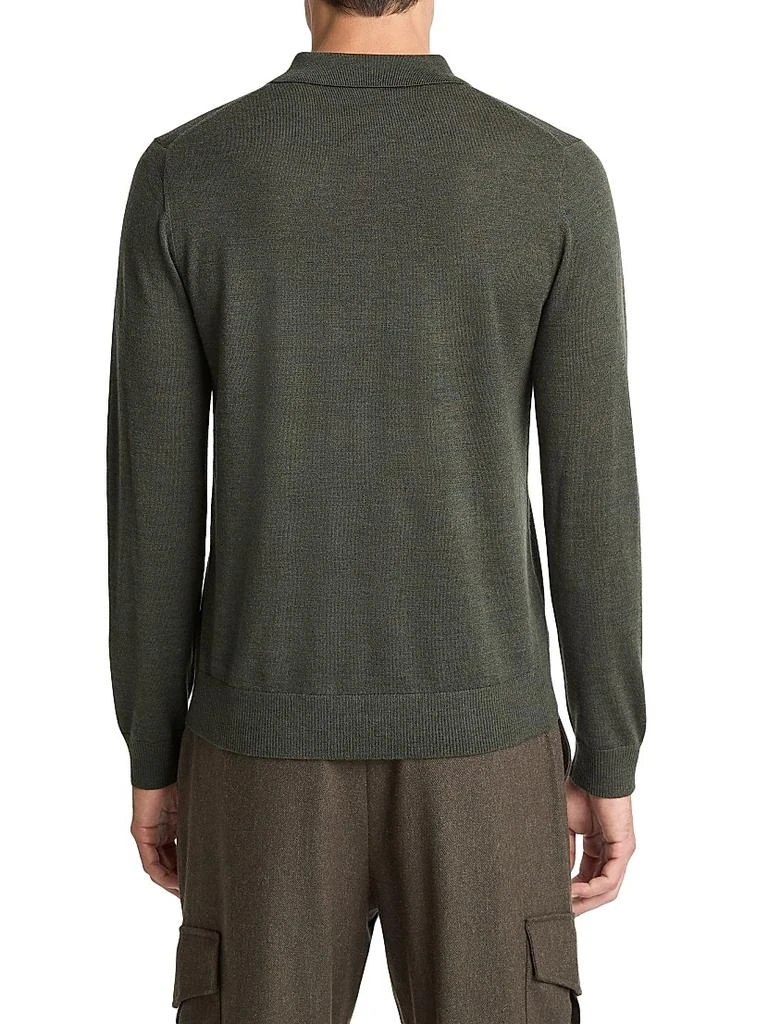 Vince Merino Wool Polo Sweater 4