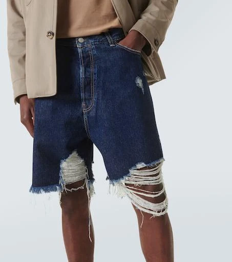 Acne Studios Distressed denim shorts 5