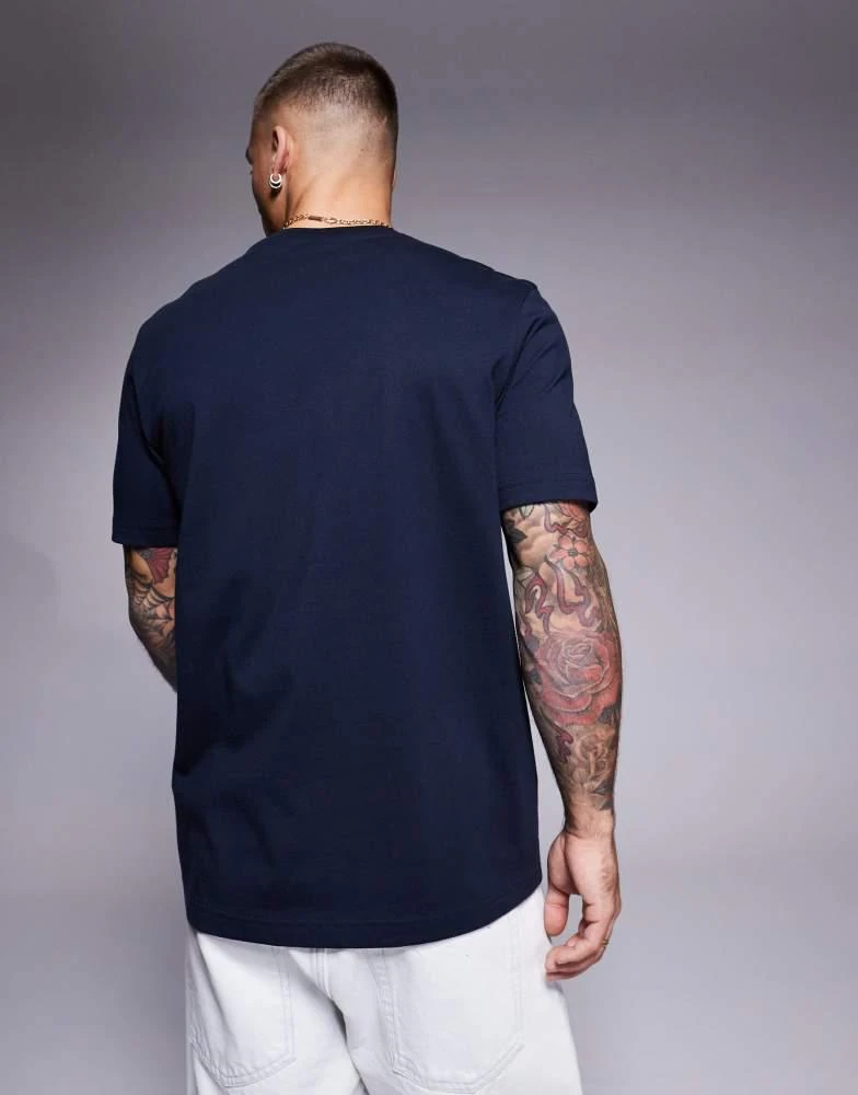 Hugo Boss BOSS Orange Te_mextour packed jeep logo print t-shirt regular fit in navy 3