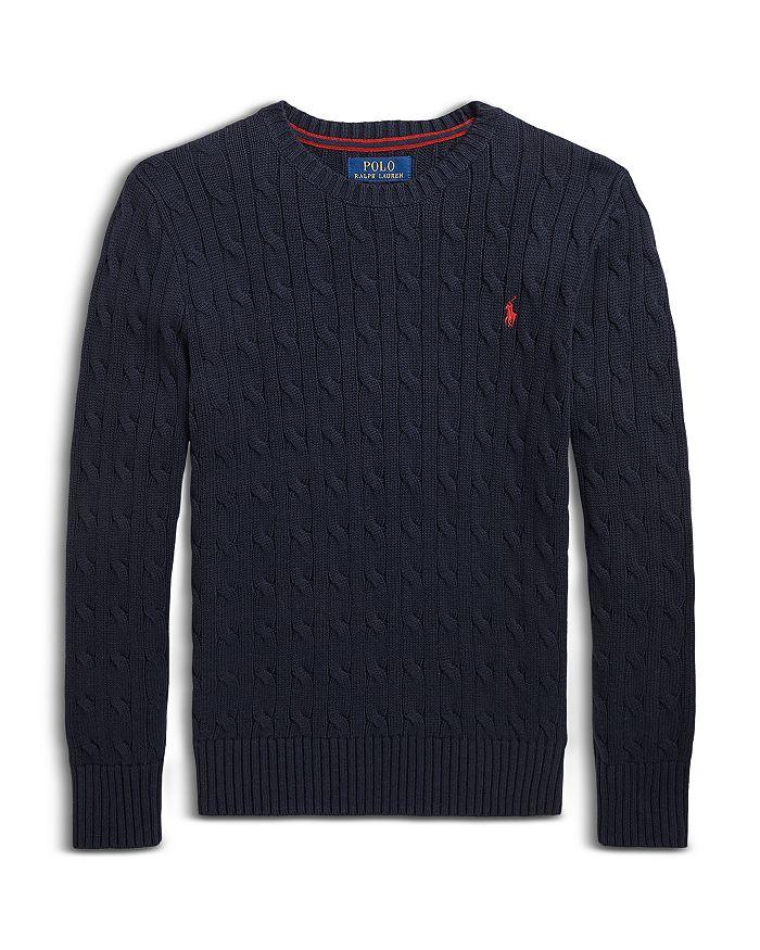 Polo Ralph Lauren Boys' Cable-Knit Cotton Sweater - Little Kid, Big Kid