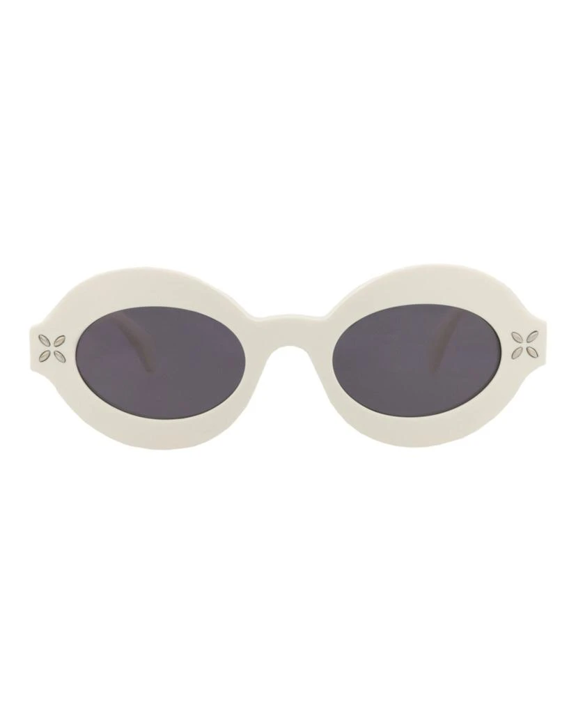 Alaia Round-Frame Acetate Sunglasses 1
