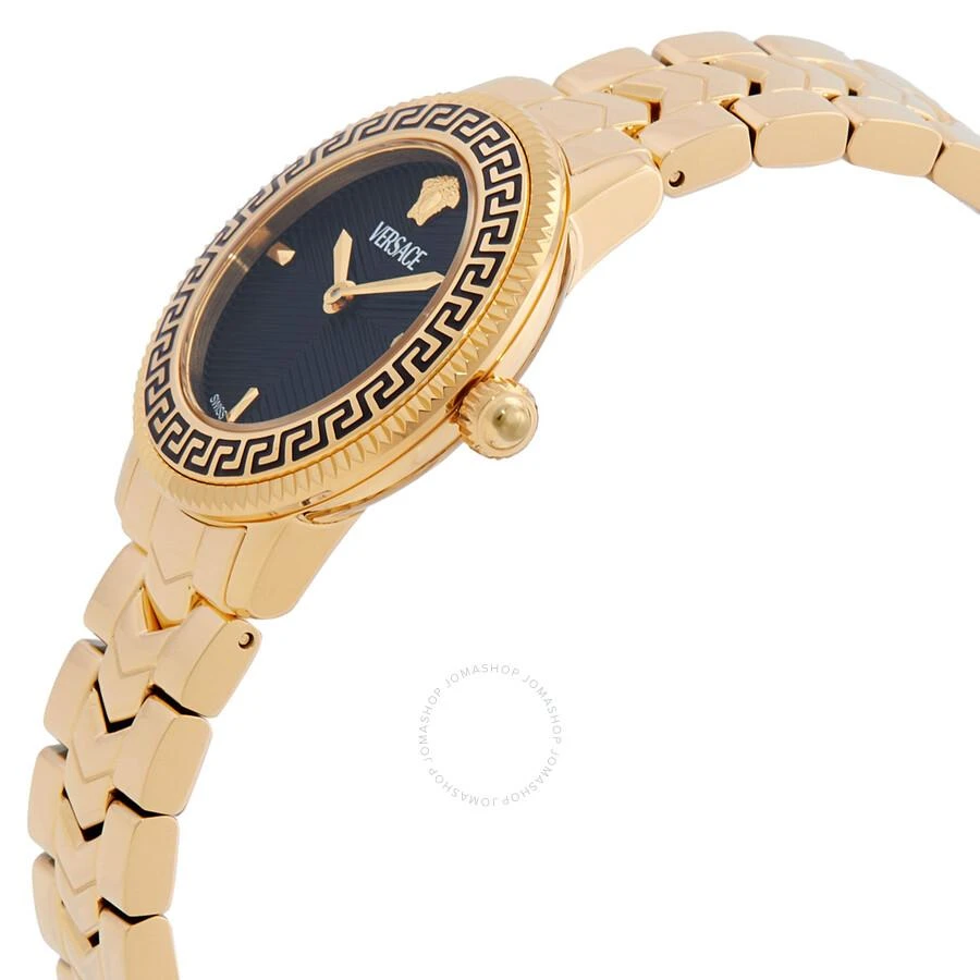 Versace V-Icon Quartz Black Dial Ladies Watch VEUCA0824 2