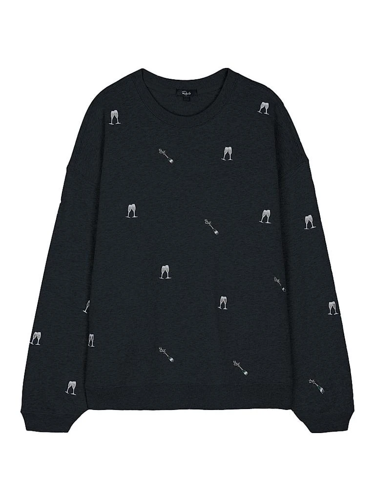Rails Varsity Embroidered Sweatshirt 1
