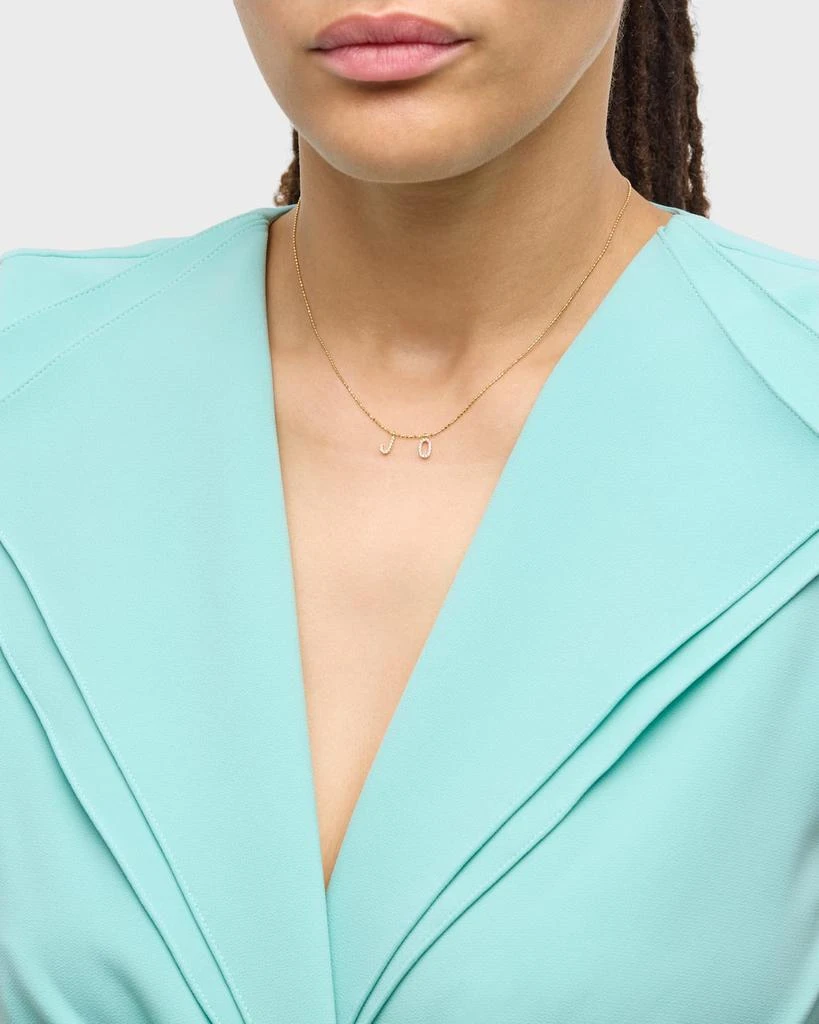 Tai 14K Gold-Plated Sterling Silver 2-Letter Personalized Necklace 2