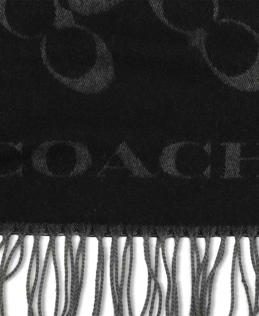 Coach Women's Signature C Printed Scarf 4