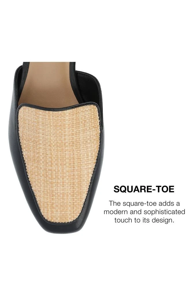 Journee Collection Kennza Mixed Media Loafer 7
