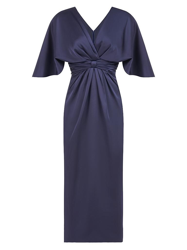 STELLA MCCARTNEY ワンピース Deep V-neck satin maxi 772266 Stella McCartney Deep V-neck satin maxi dress - Dresses