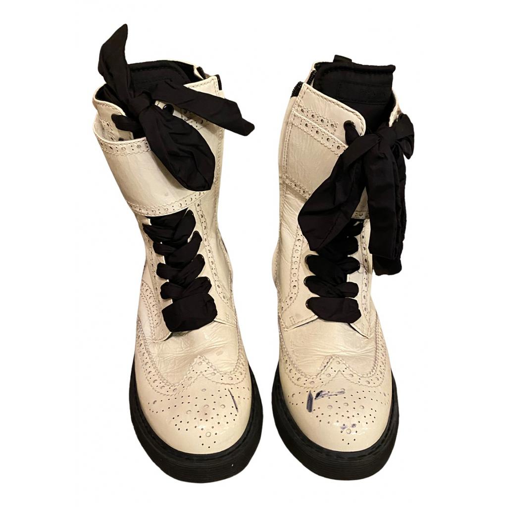 Prada Prada Leather ankle boots