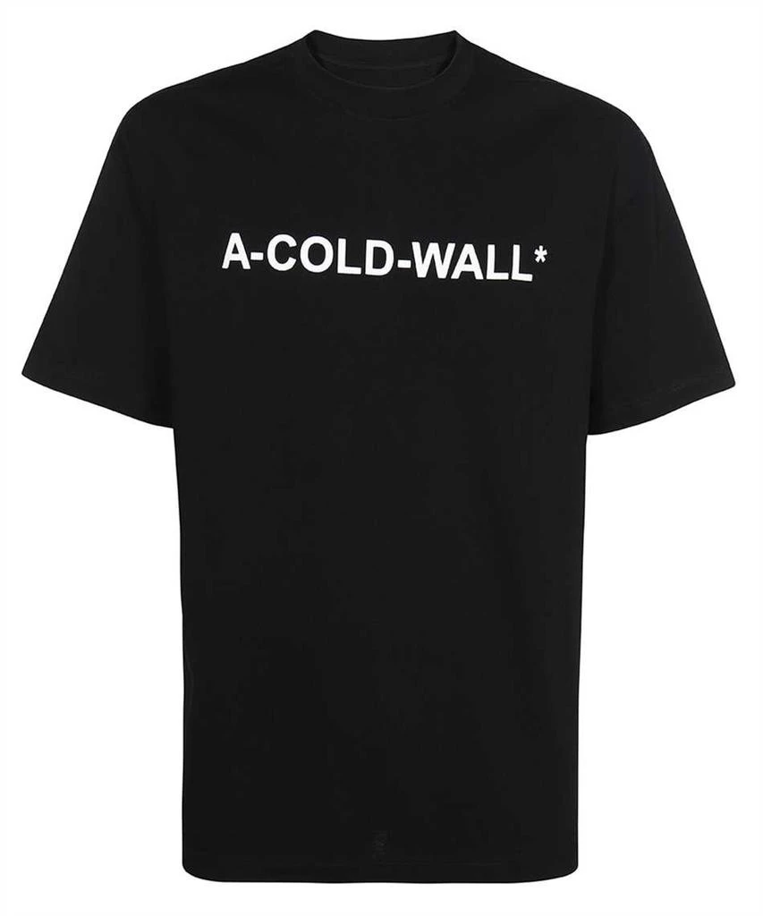 A-COLD-WALL* A cold wall logo-print crew-neck t-shirt 1