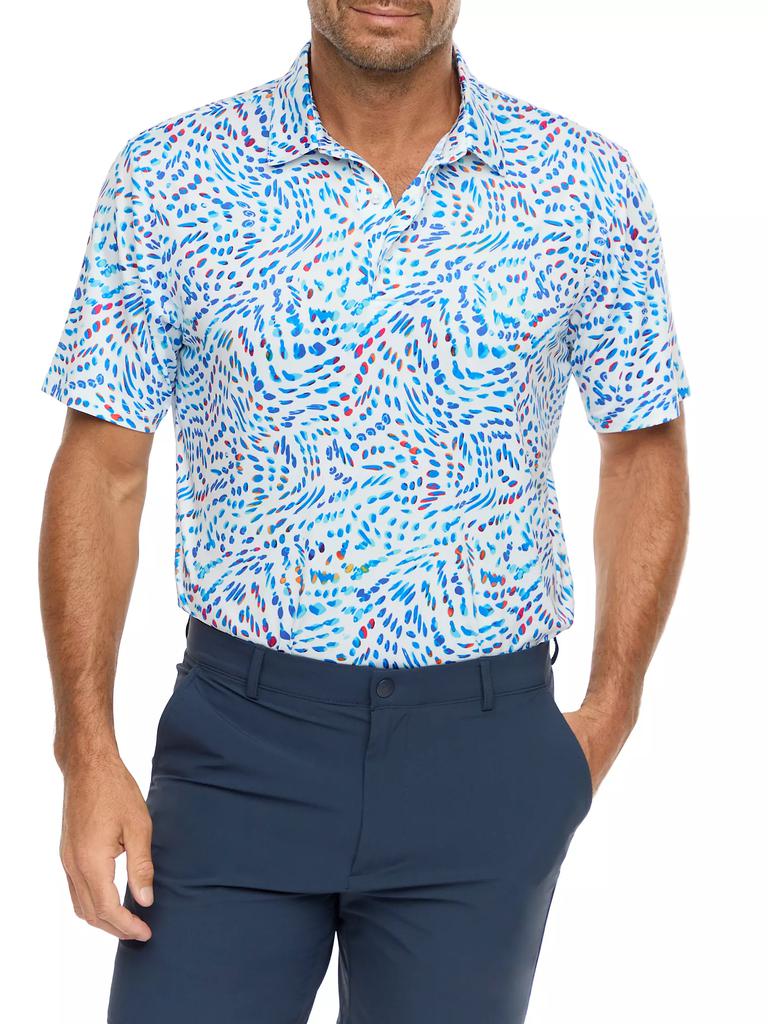 Robert Graham Color Play Knit Polo Shirt