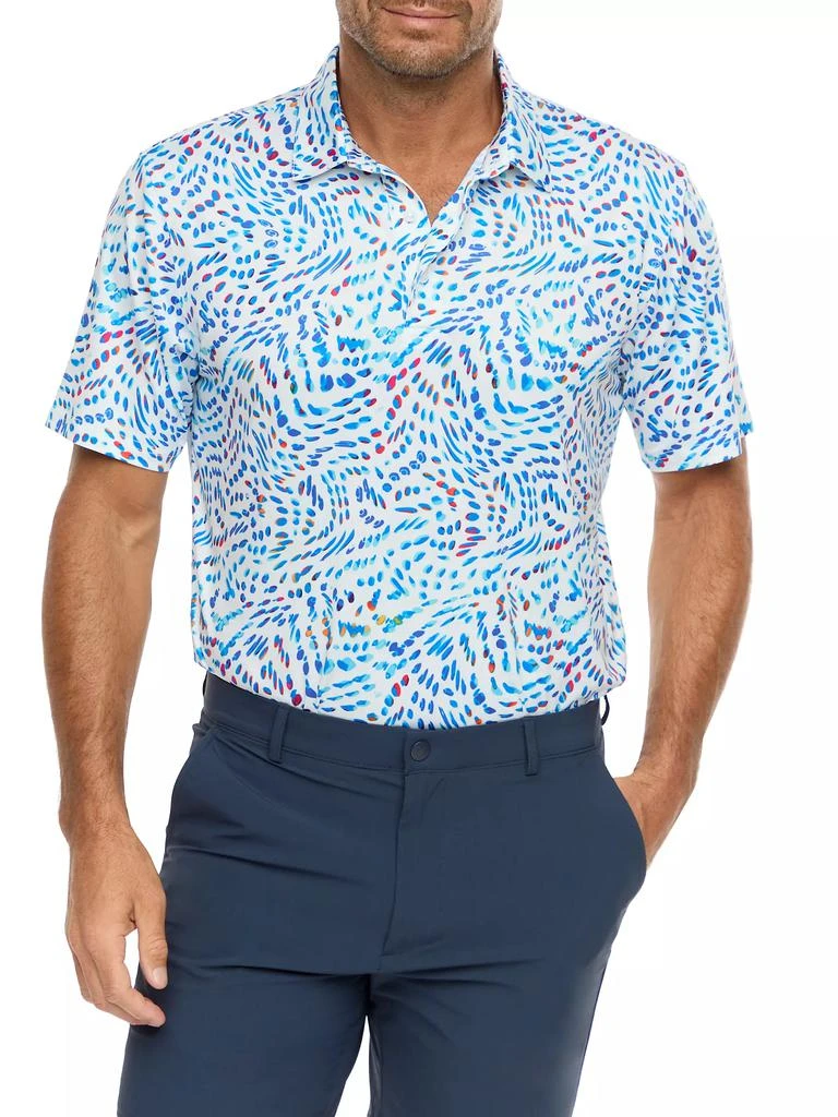 Robert Graham Color Play Knit Polo Shirt 1