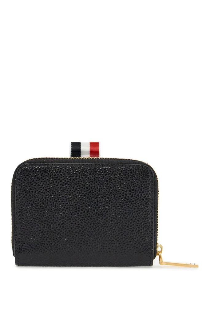 Thom Browne portafoglio slim con zip circonferenziale nero 3