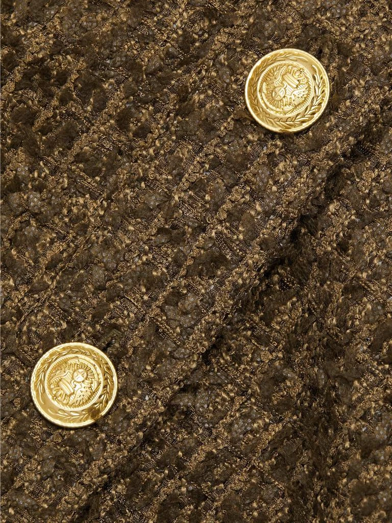 L'Agence Cove Cropped Tweed Jacket 7