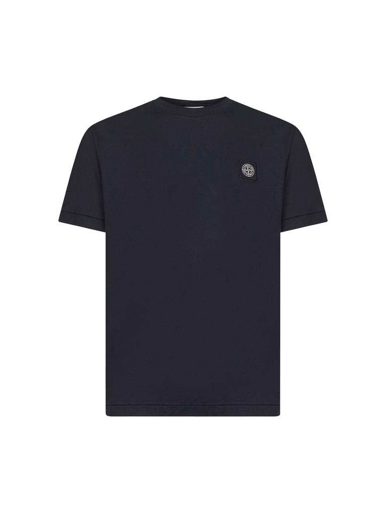 Stone Island STONE ISLAND | Blue jersey Compass patch T-shirt | Man | S