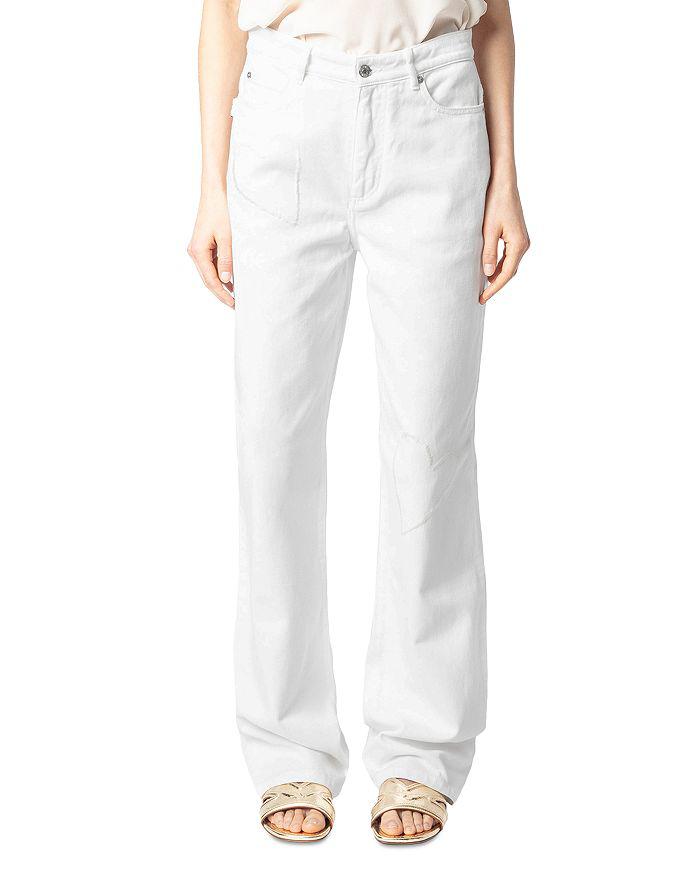ZADIG & VOLTAIRE Elio Straight Jeans in Judo