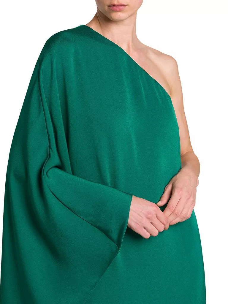 Tom Ford Crêpe One-Shoulder Caftan Gown 6
