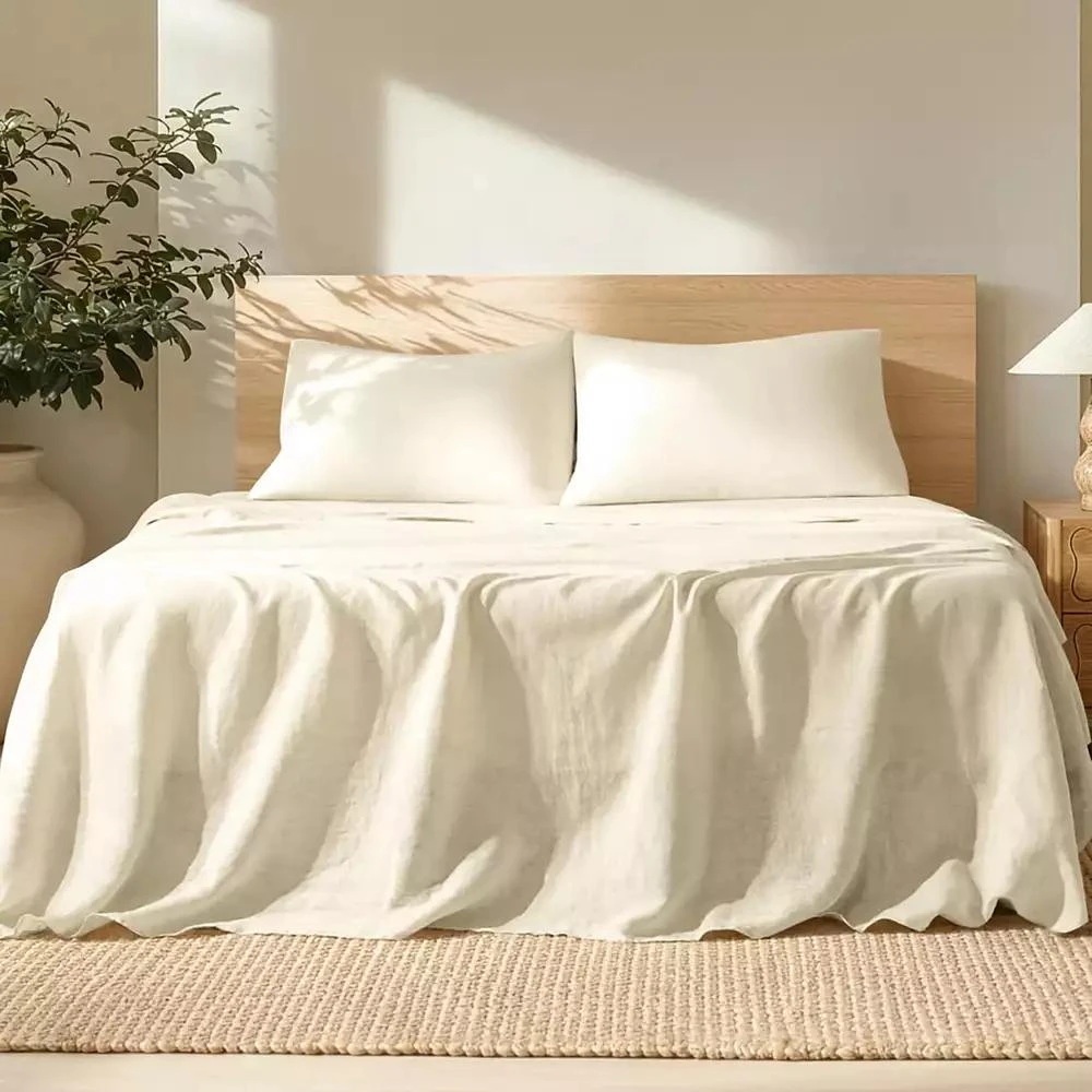 Bare Home Linen 4 Piece Sheet Set