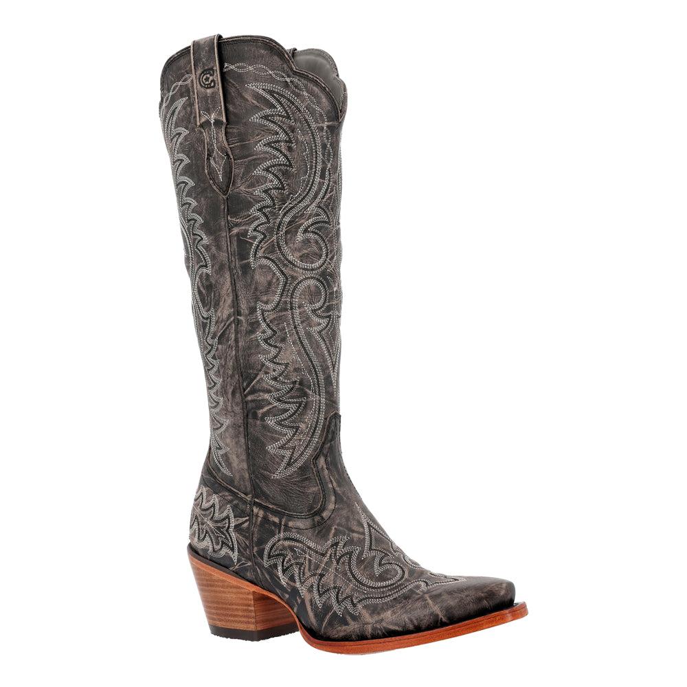 Durango Crush Embroidered Snip Toe Cowboy Boots