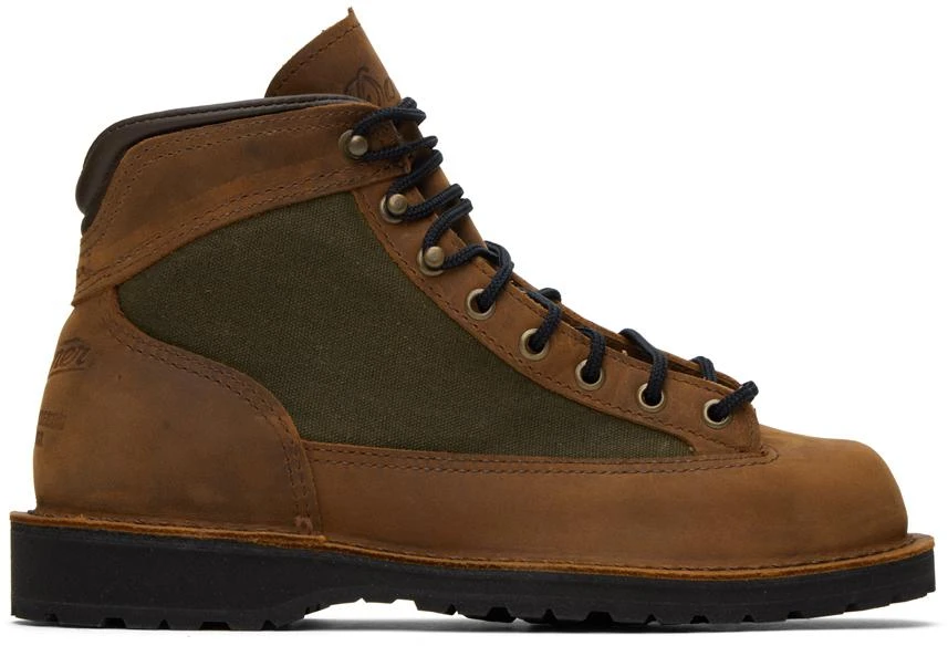 Danner Tan & Green Ridge Boots 1
