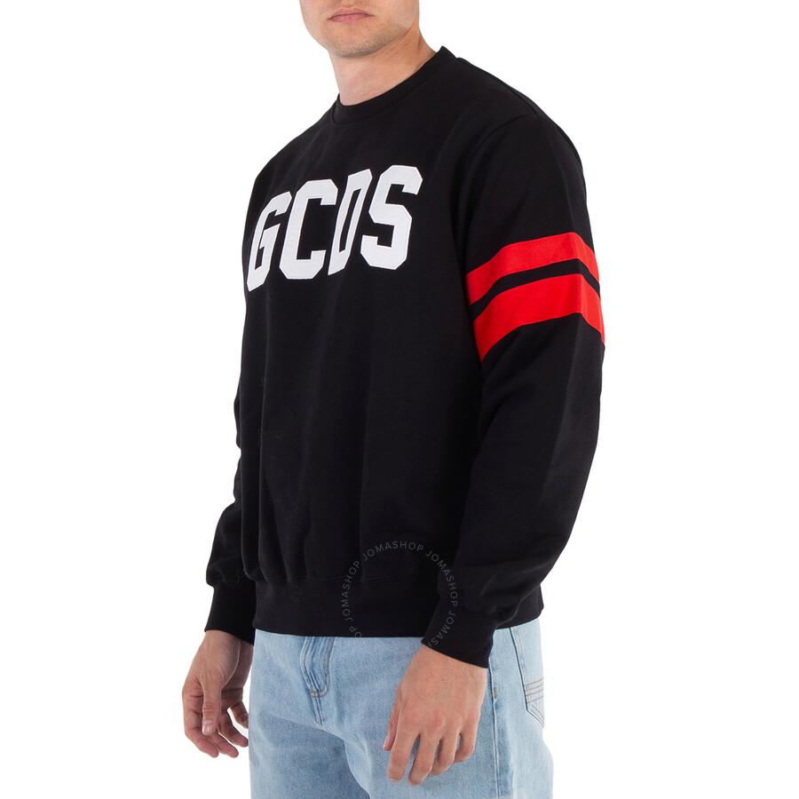 GCDS Logo Crewneck Regular Fit Sweater