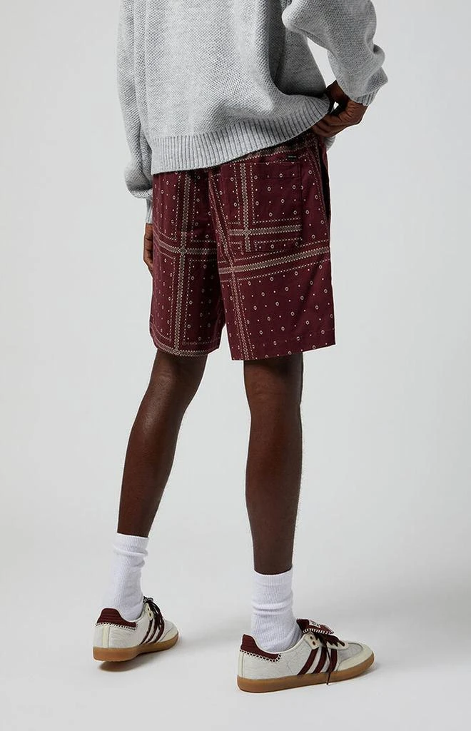 PacSun Bandana Printed Volley Shorts 4