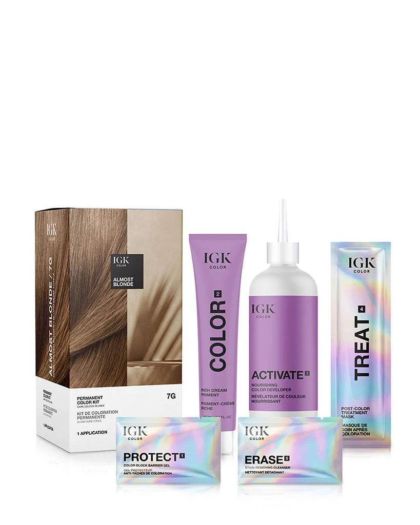 IGK Hair Permanent Color Kit 2