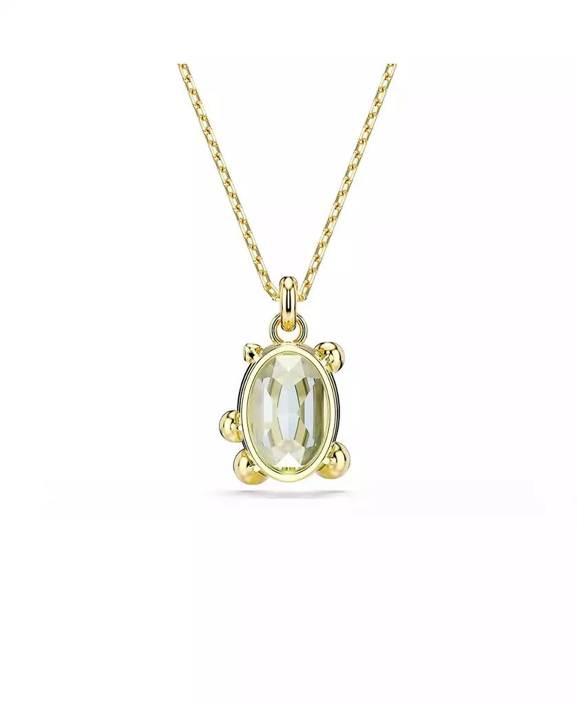Swarovski Gema Gold-Tone Plated, Mixed Cuts, Multicolored Pendant Necklace 3