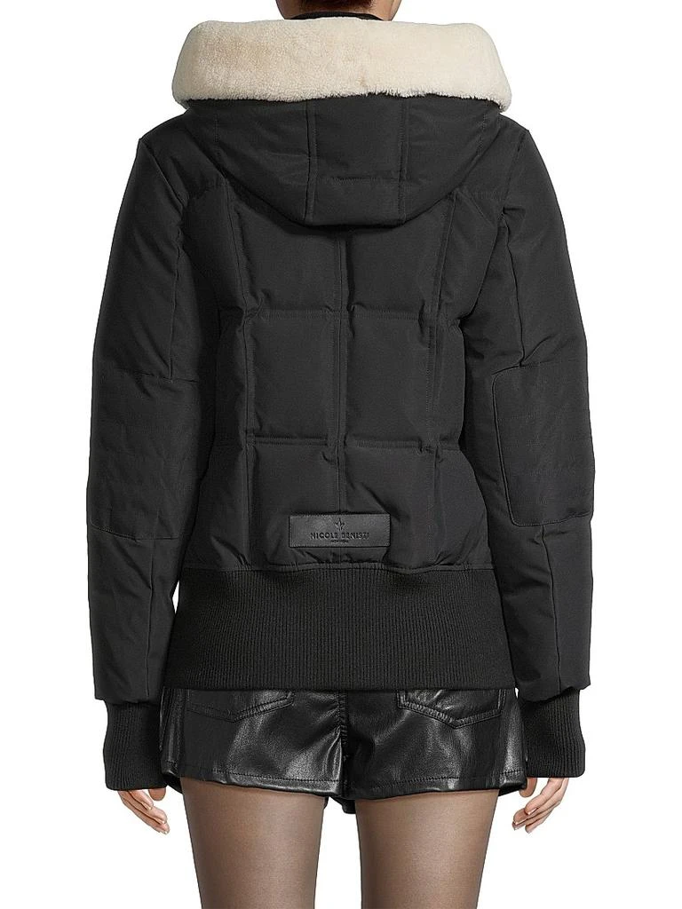 Nicole Benisti Fordham Shearling Down Jacket 5
