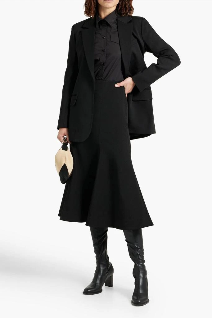 CO Wool-blend twill blazer 2