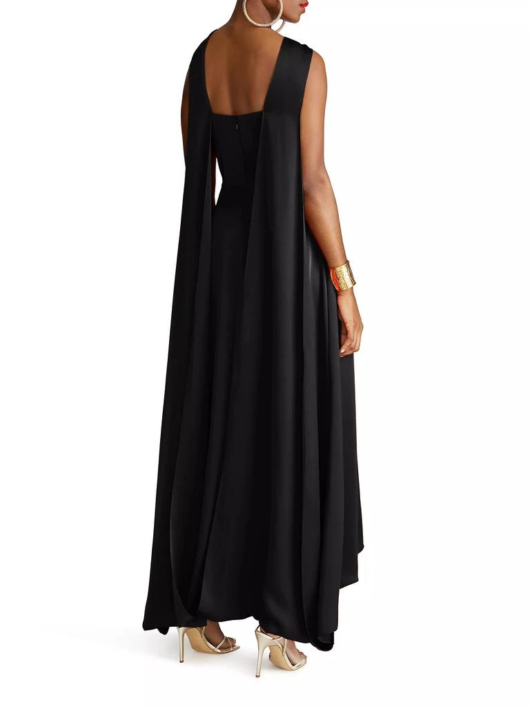 HALSTON Genevieve Satin Gown 3