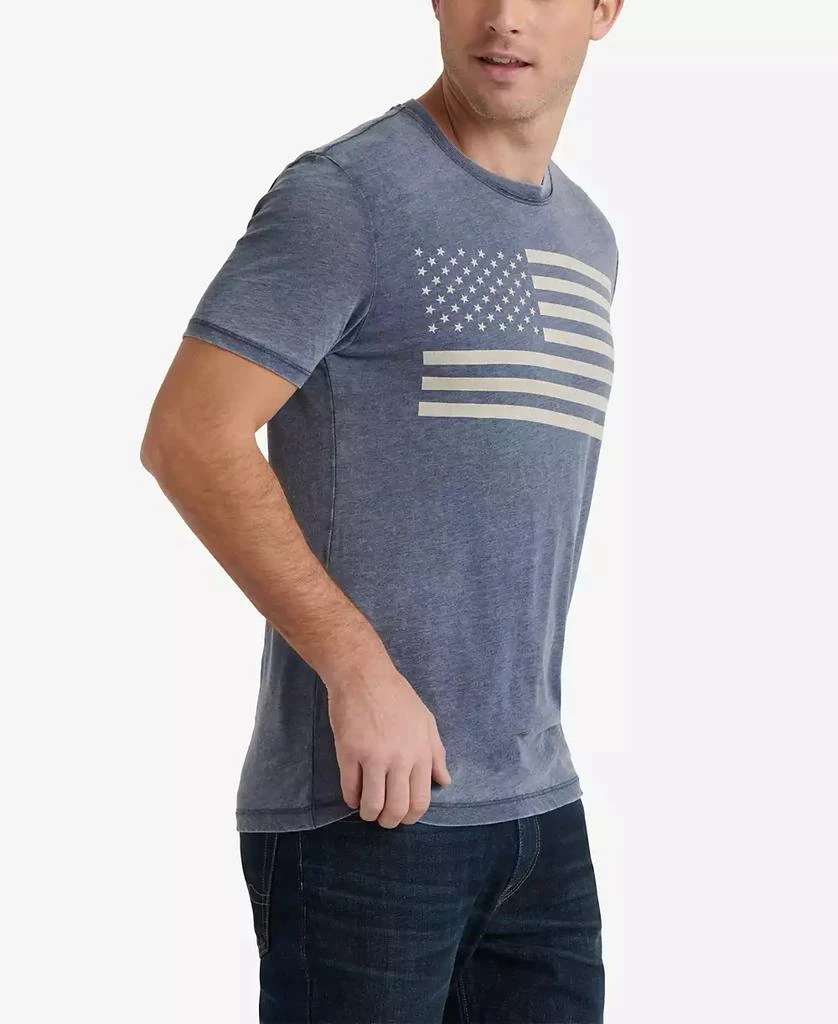 Lucky Brand Men's USA Flag Short Sleeve Graphic T-Shirt 3