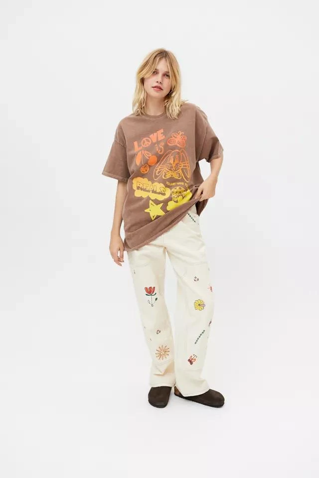 Urban Outfitters Love Is Real T-Shirt Dress 5