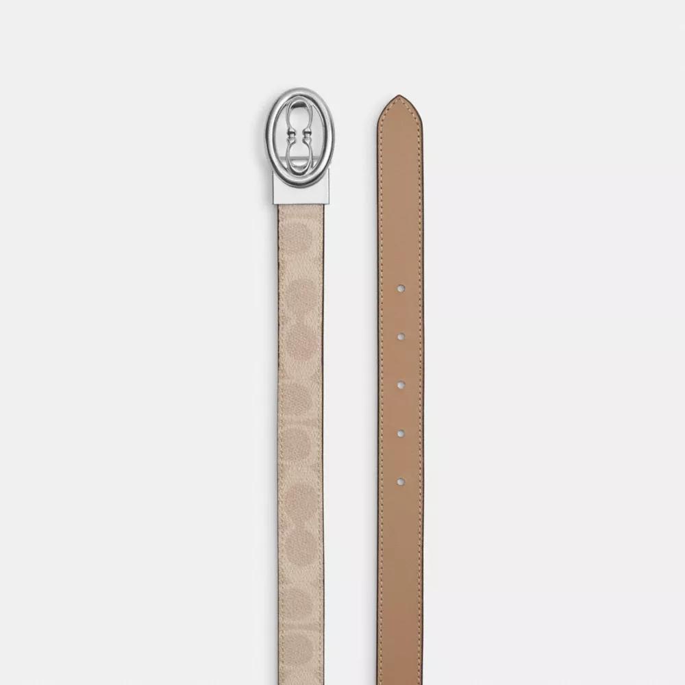 Coach Signature Buckle Cut To Size Belt, 25 Mm