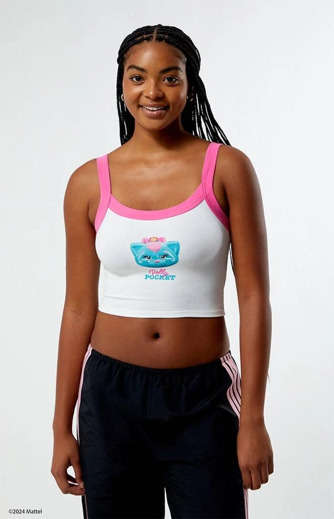 Polly Pocket Kitty Colorblock Tank Top 1