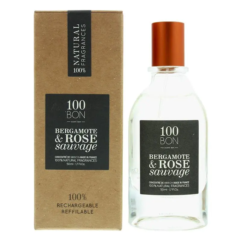 100BON 100Bon - Bergamote & Rose Sauvage Concentre Refillable Eau de Parfum (50ml) 1