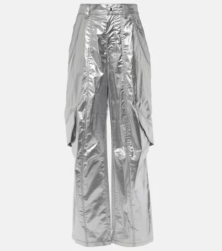 Isabel Marant Divina wide-leg cargo jeans 1