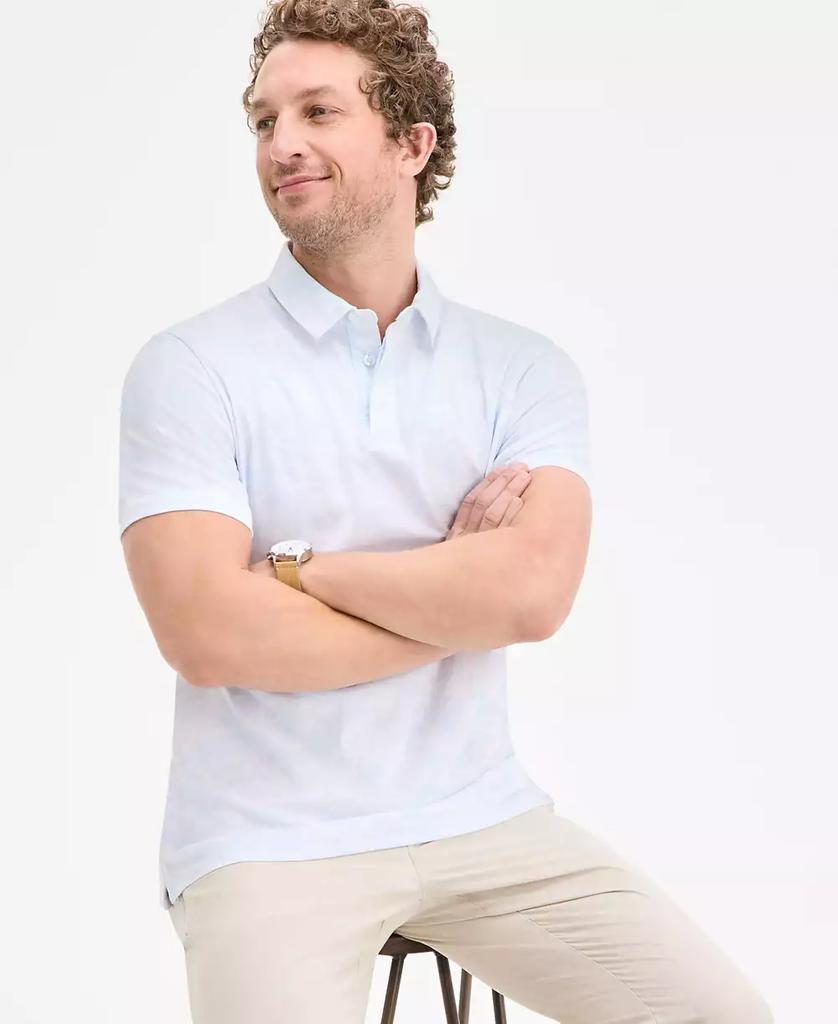 Club Room Men's Camden Regular-Fit Paisley Polo Shirt, Exclusively at Macy's
