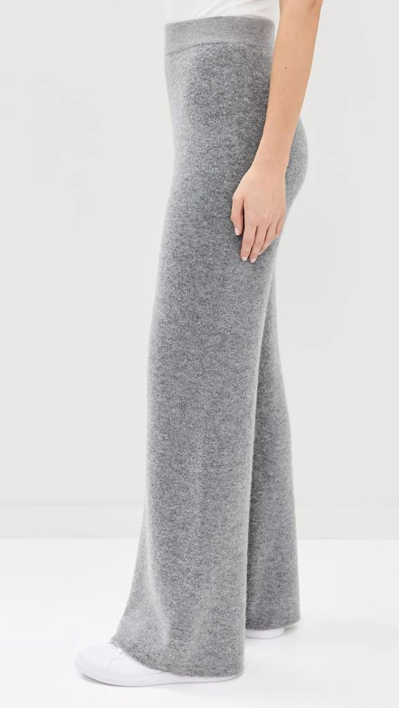 White + Warren Boucle Cashmere Blend Wide Leg Pants 3