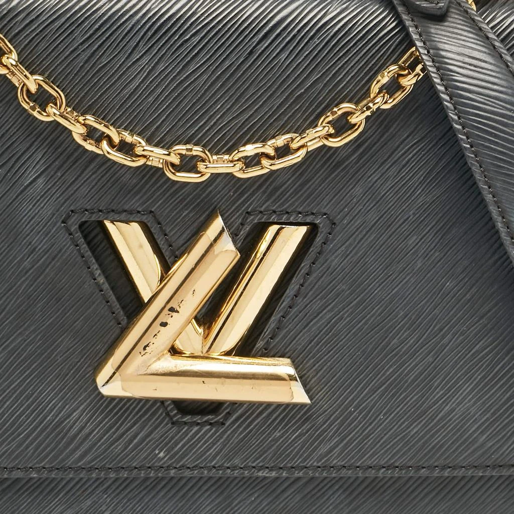 Louis Vuitton Louis Vuitton Black Epi Leather Twist MM Bag 5