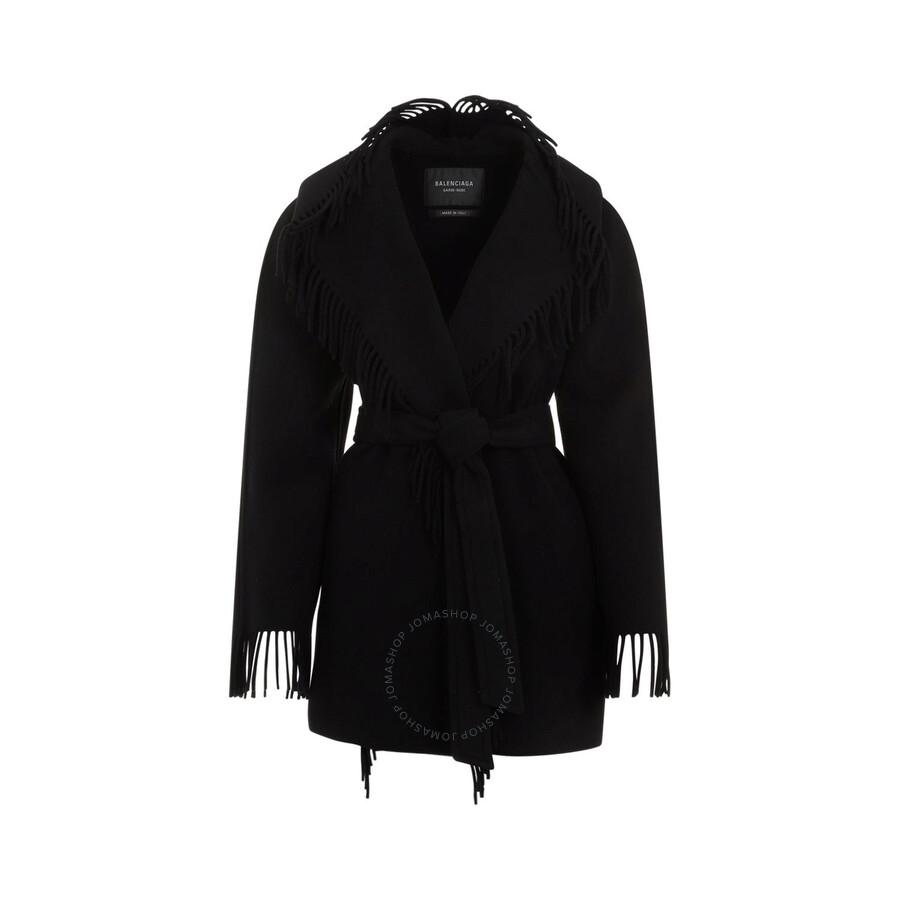 Balenciaga Jacket With Faux Fur Lining - Jackets - BeyondStyle