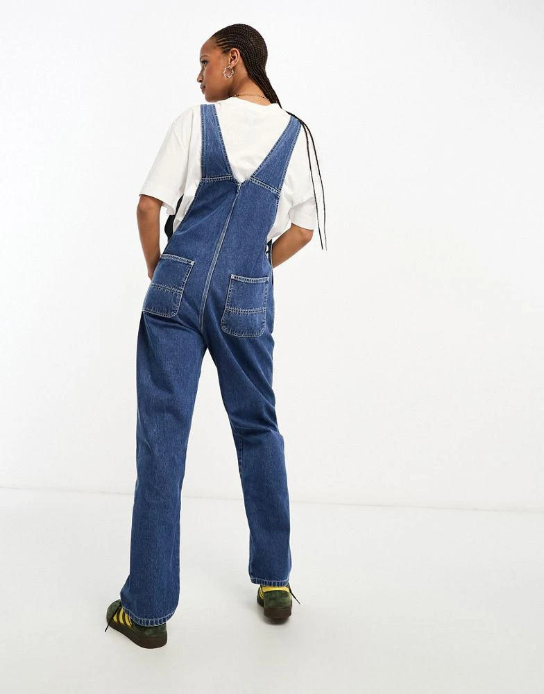 Carhartt WIP Carhartt WIP straight dungarees in blue wash 2